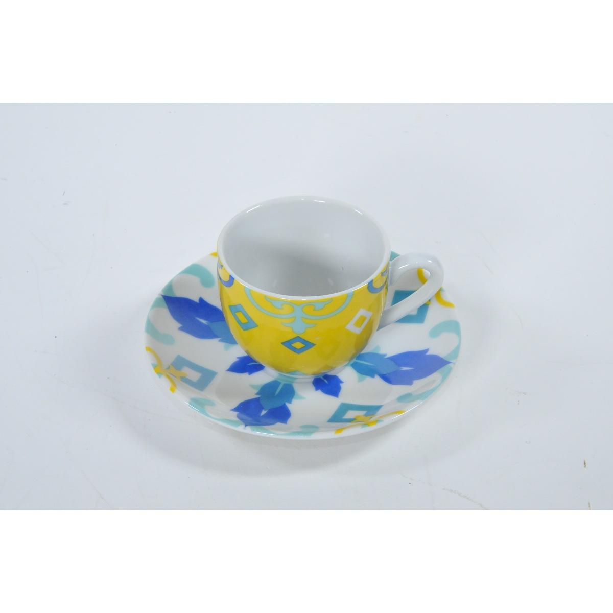 Tazzine Caffè Set pz.6 Porcellana Erice | Fade