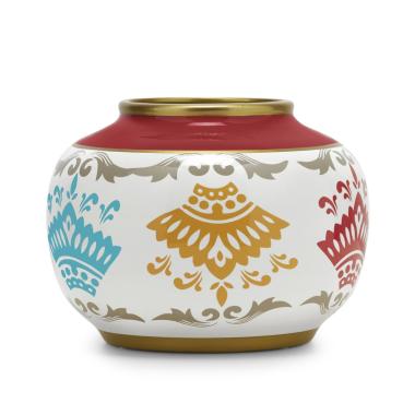 Vaso porcellana mariamt bombato 26 x 19 cm