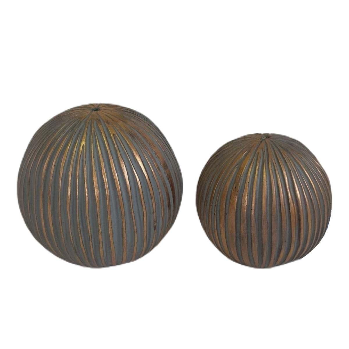 Sfere decorative caicos Set 2 pz