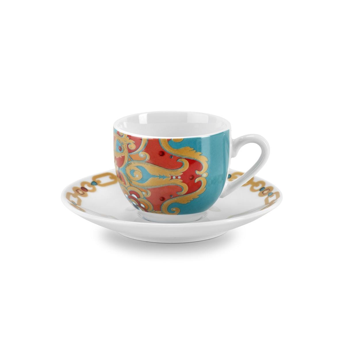 Tazzine Caffè Set pz.6 Porcellana Fade Saba | Fade