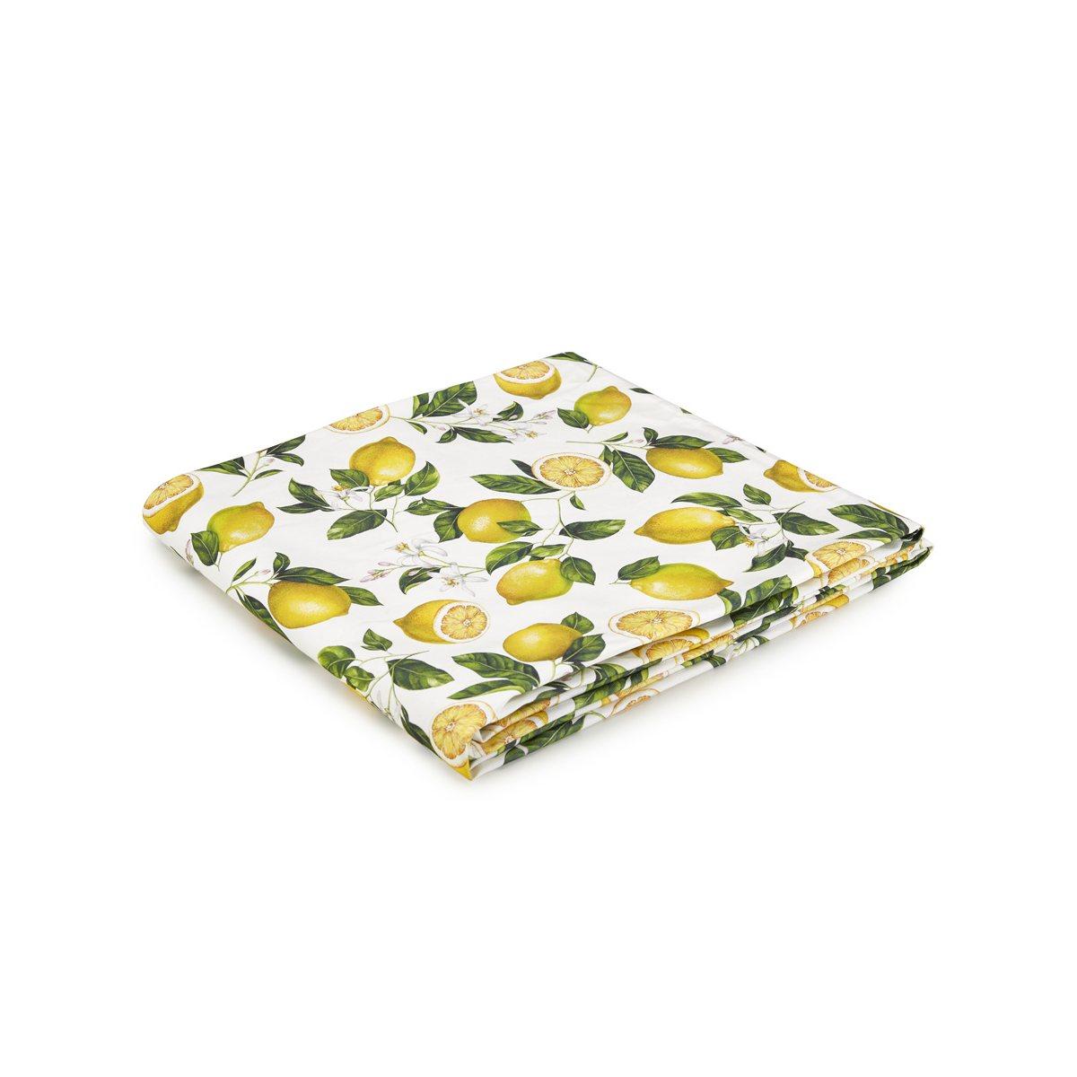 Tovaglia cotone fade jaffa limoni 90 x 90 cm