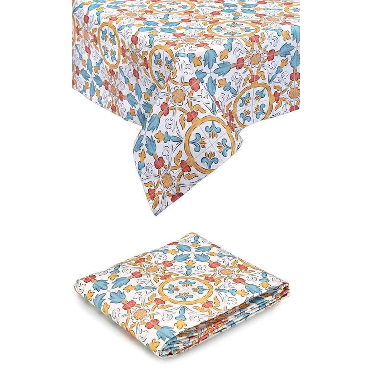 Tovaglia cotone fade fantasia saba 90 x 90 cm