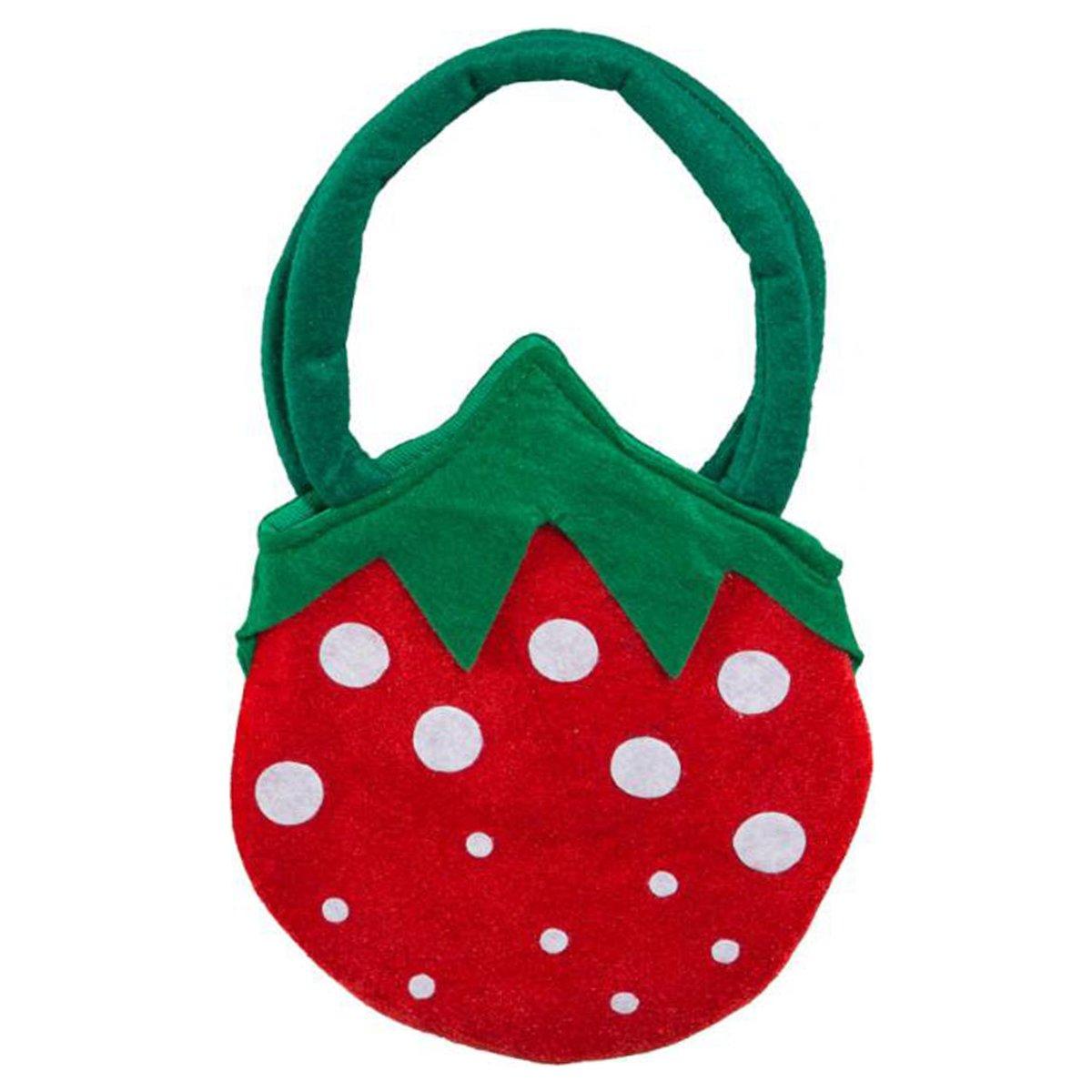 Borsa fragola manici