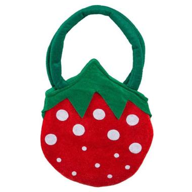 Borsa fragola manici