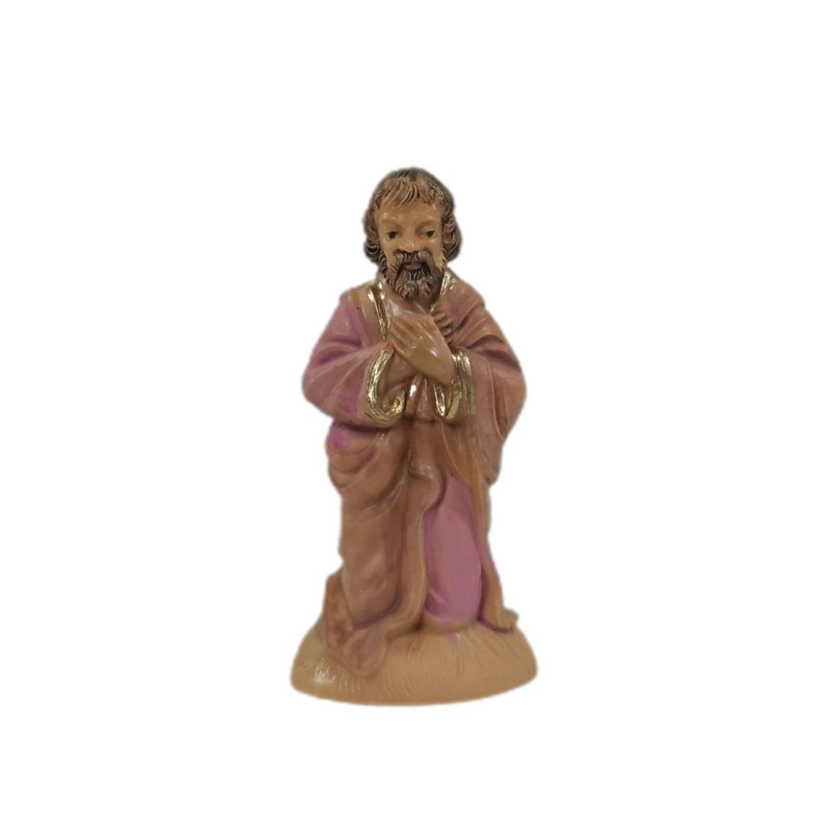 Statua presepe 6 cm san giuseppe