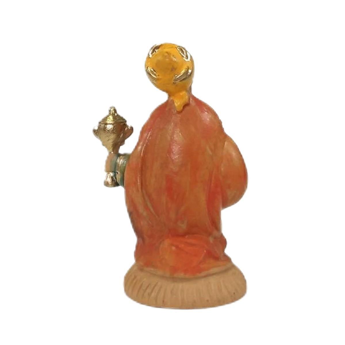 Statua presepe 6 cm re magi gaspare