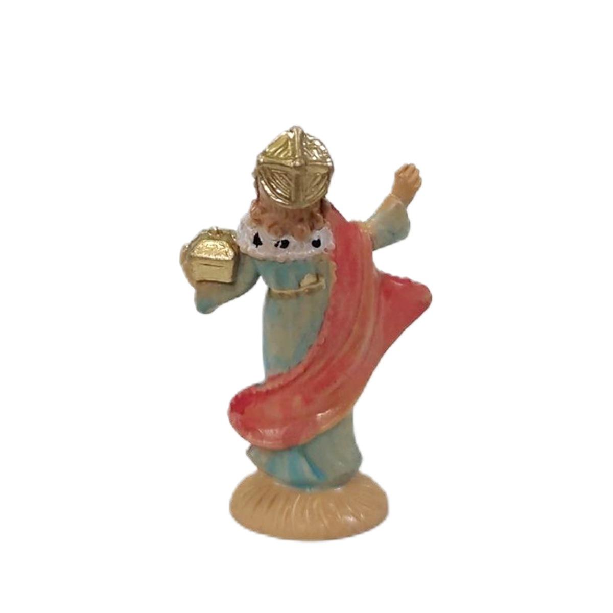 Statua presepe 6.5 cm re magi melchiorre