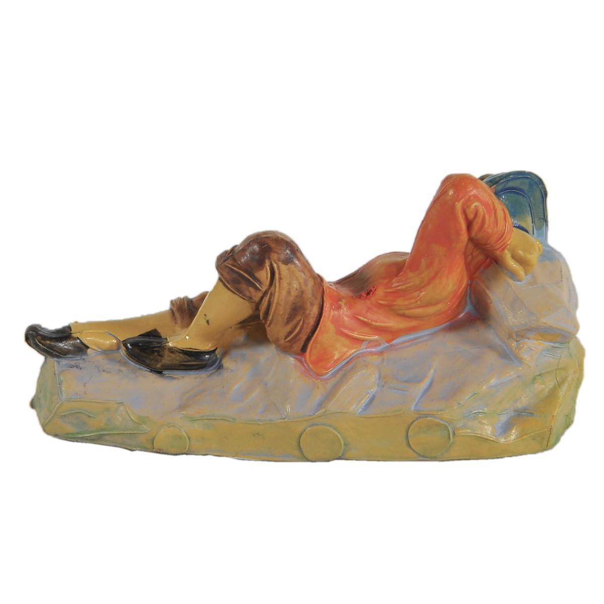 Statua presepe 6 cm dormiente