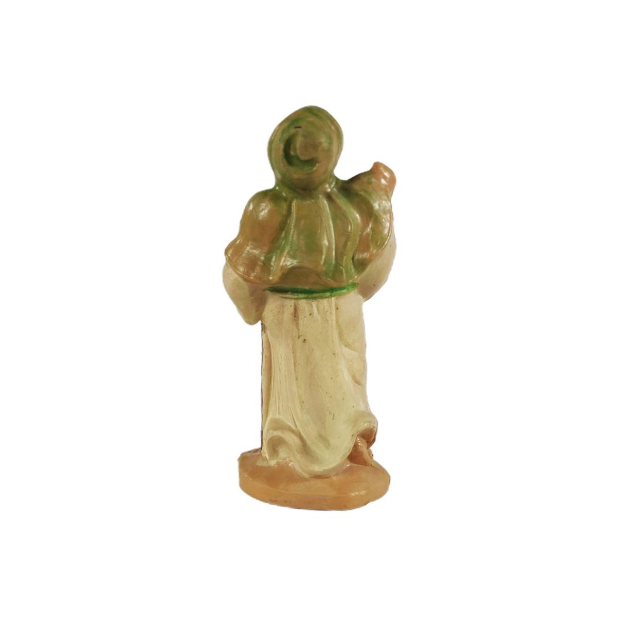 Statua presepe 10 cm arabo bastone