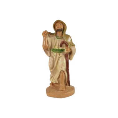 Statua presepe 10 cm arabo bastone