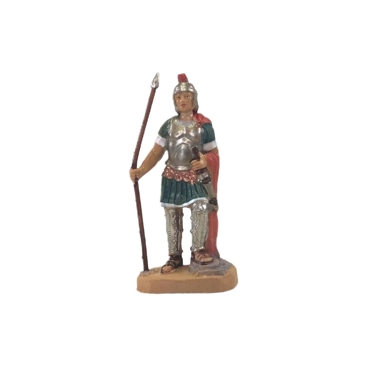 Statua presepe 10 cm soldato romano lancia
