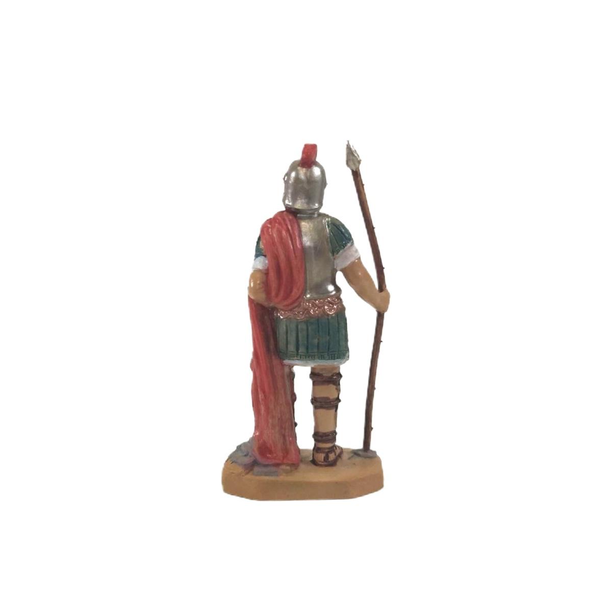 Statua presepe 10 cm soldato romano lancia