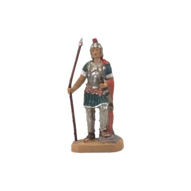 Statua presepe 10 cm soldato romano lancia