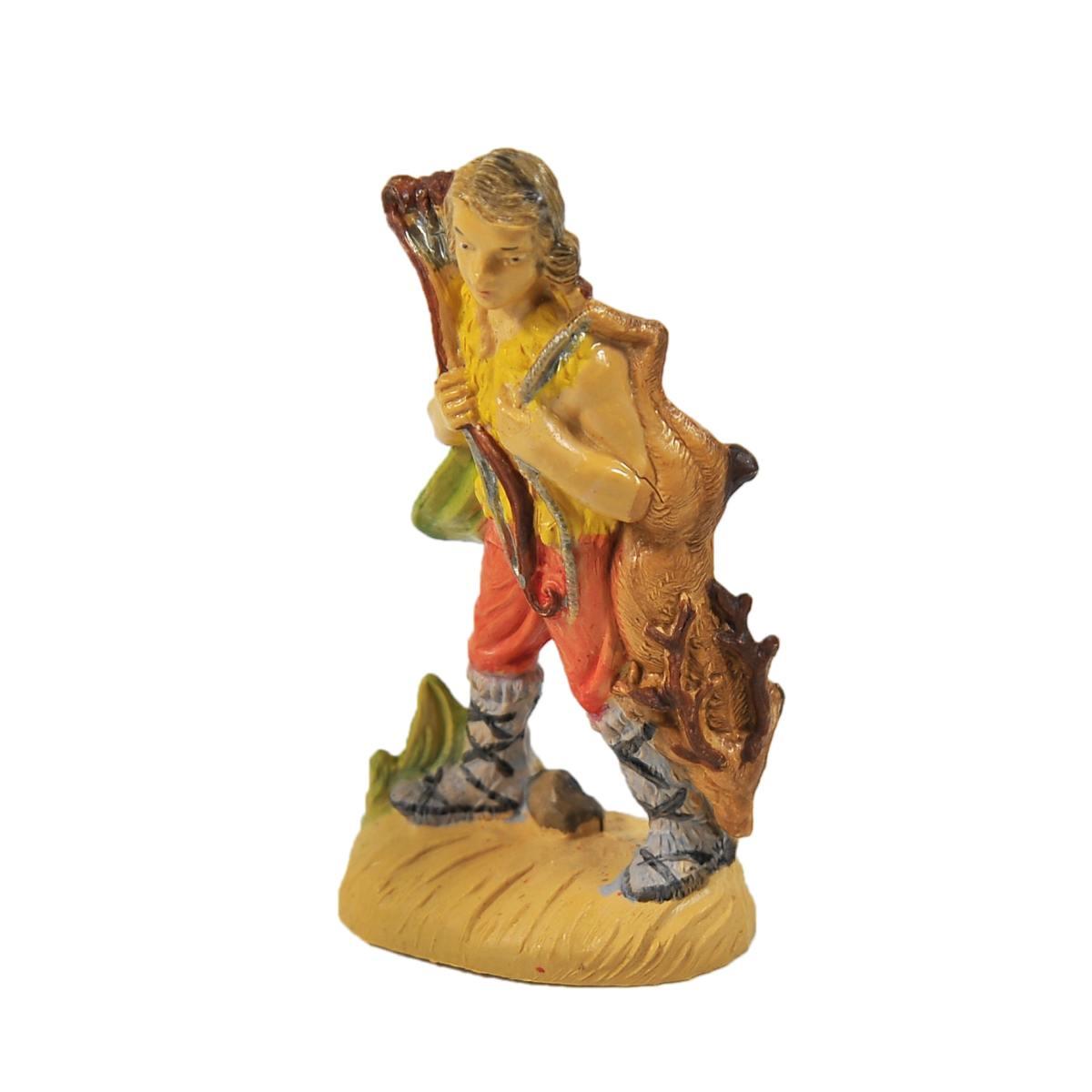 Statua presepe 10 cm cacciatore