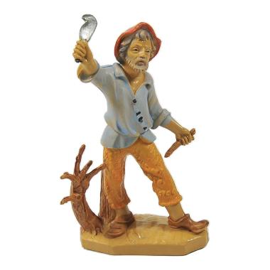 Statua presepe 10 cm taglialegna