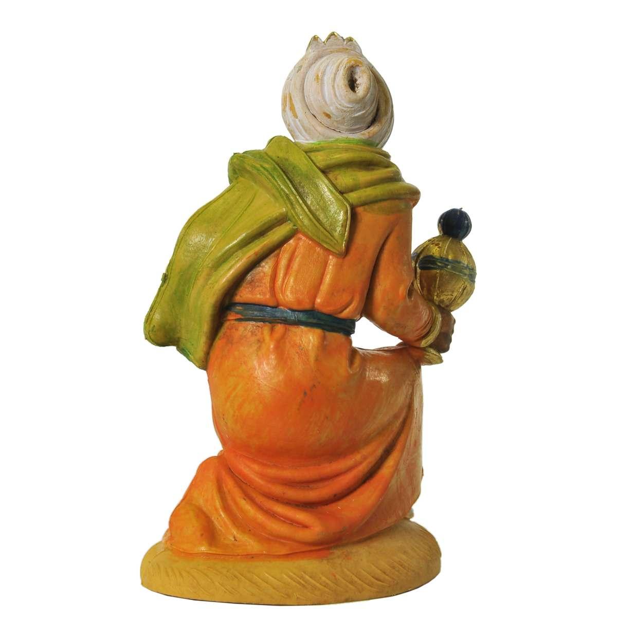 Statua presepe 12 cm re magi gaspare