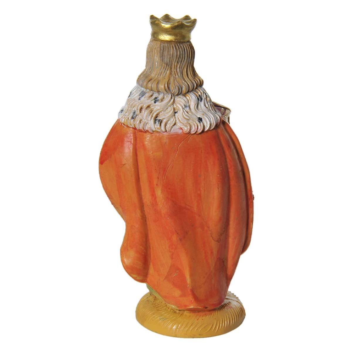 Statua presepe 12 cm re magi melchiorre
