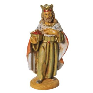 Statua presepe 12 cm re magi melchiorre