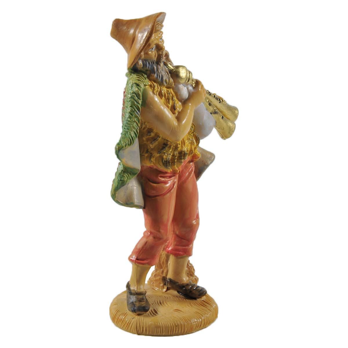 Statua presepe 12 cm zampognaro