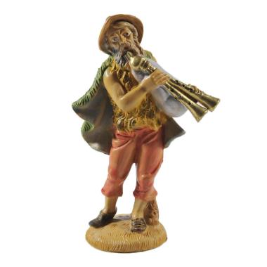 Statua presepe 12 cm zampognaro