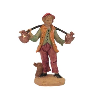 Statua presepe 12 cm acquaiolo