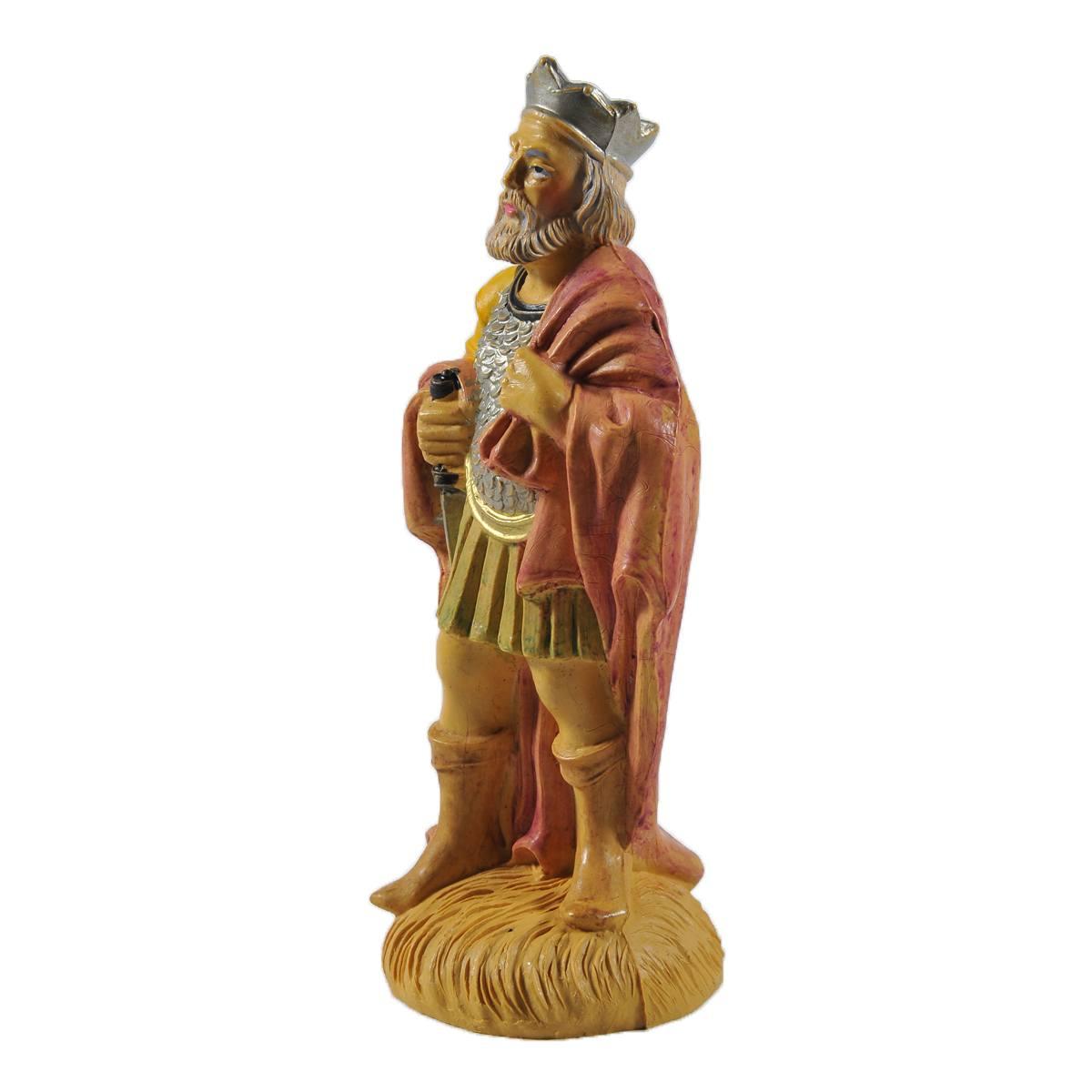 Statua presepe 12 cm soldato romano spada