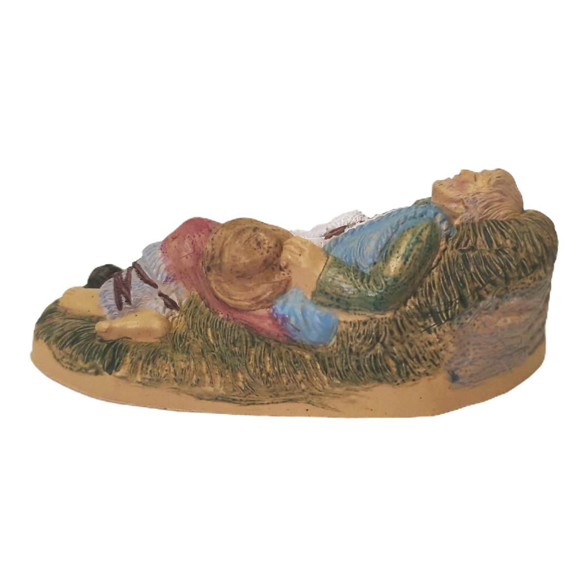 Statua presepe 12 cm dormiente