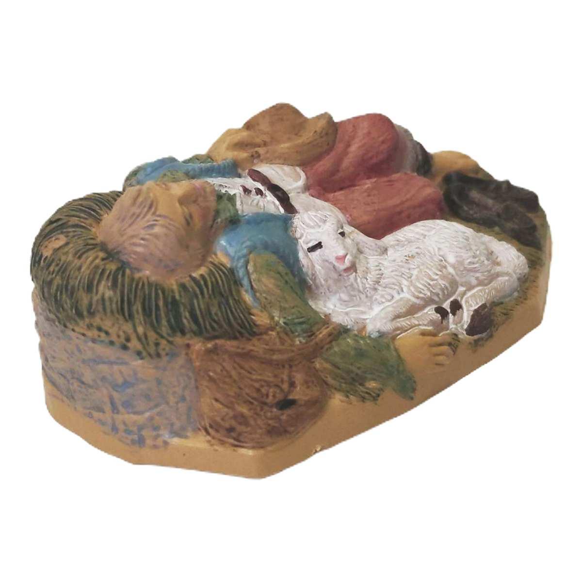 Statua presepe 12 cm dormiente