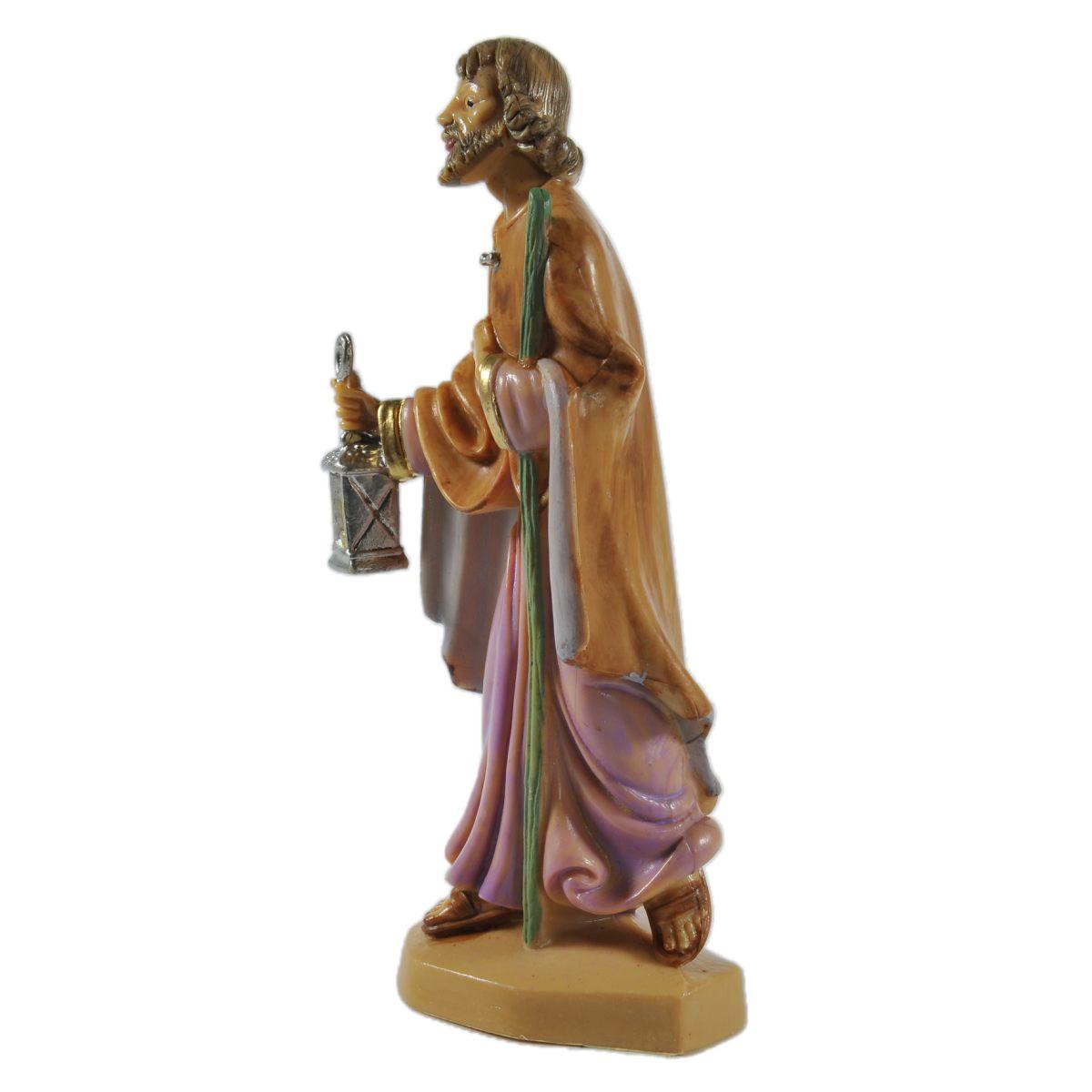 Statua presepe 16 cm san giuseppe 5x5hxh16