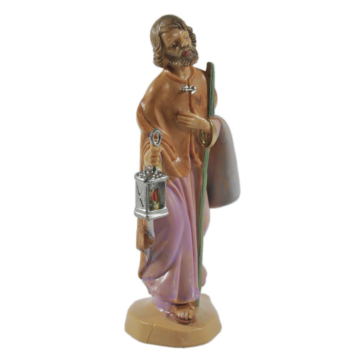 Statua presepe 16 cm san giuseppe 5x5hxh16