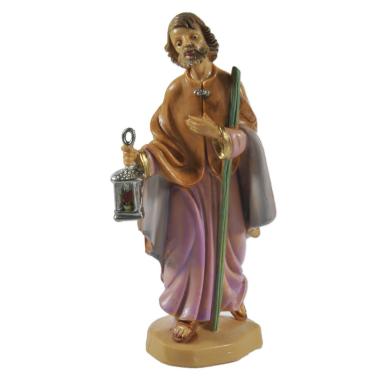 Statua presepe 16 cm san giuseppe 5x5hxh16
