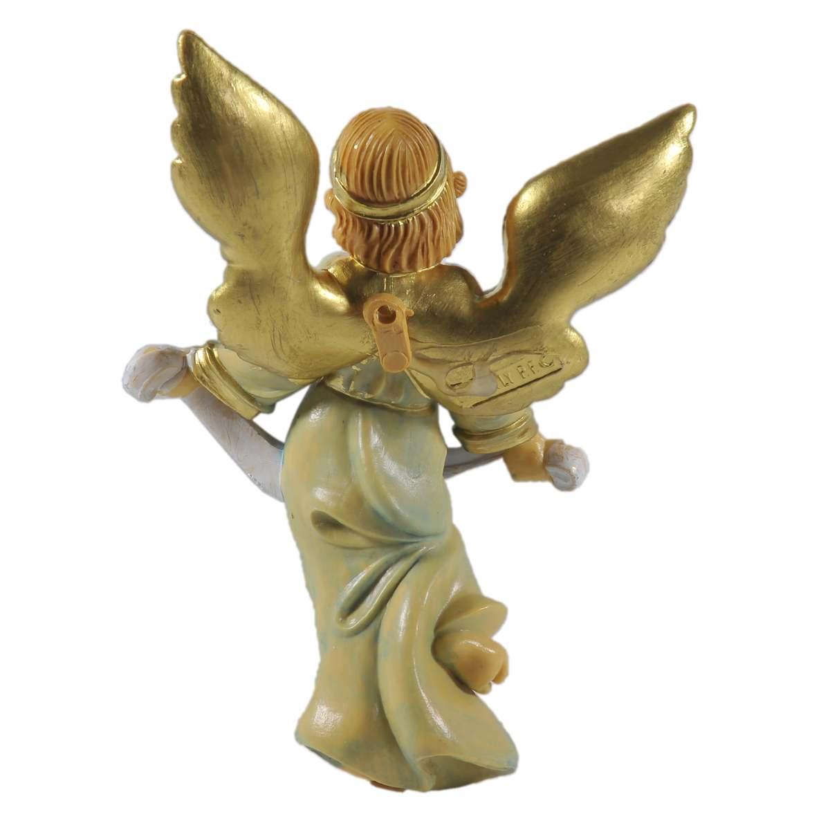 Statua presepe 16 cm angelo da appendere