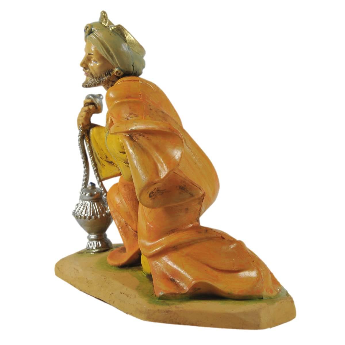 Statua presepe 16 cm re magi gaspare