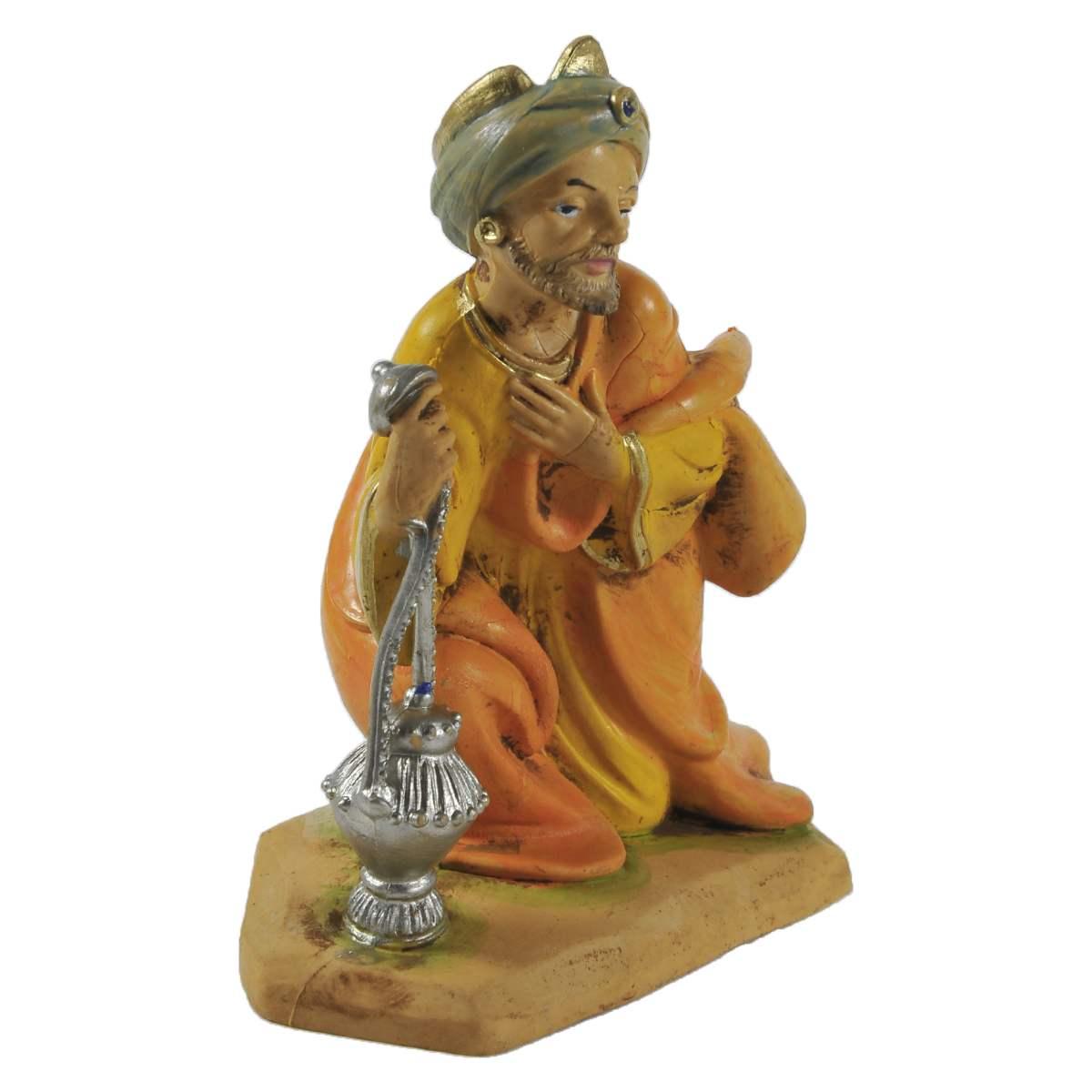Statua presepe 16 cm re magi gaspare
