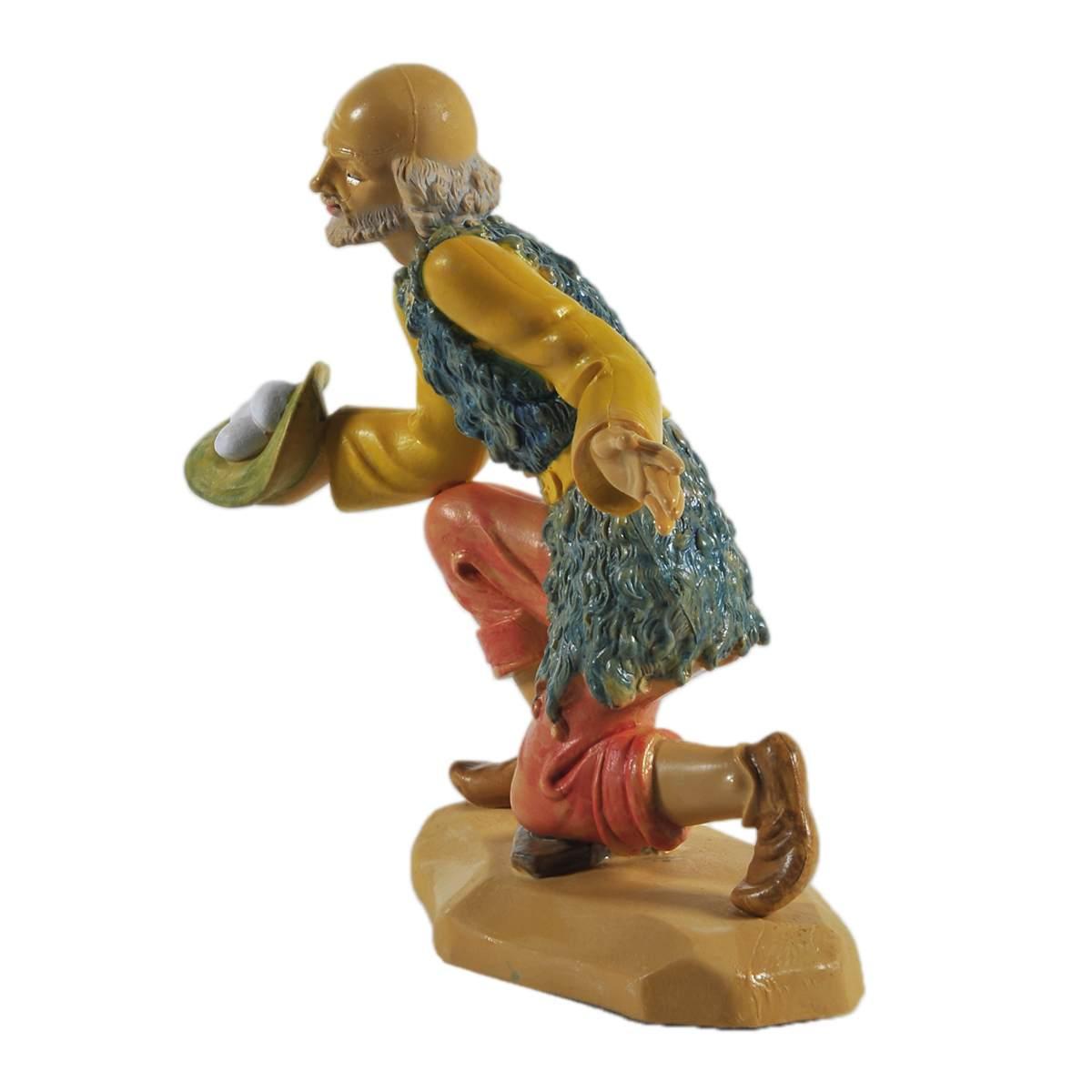 Statua presepe 16 cm mendicante