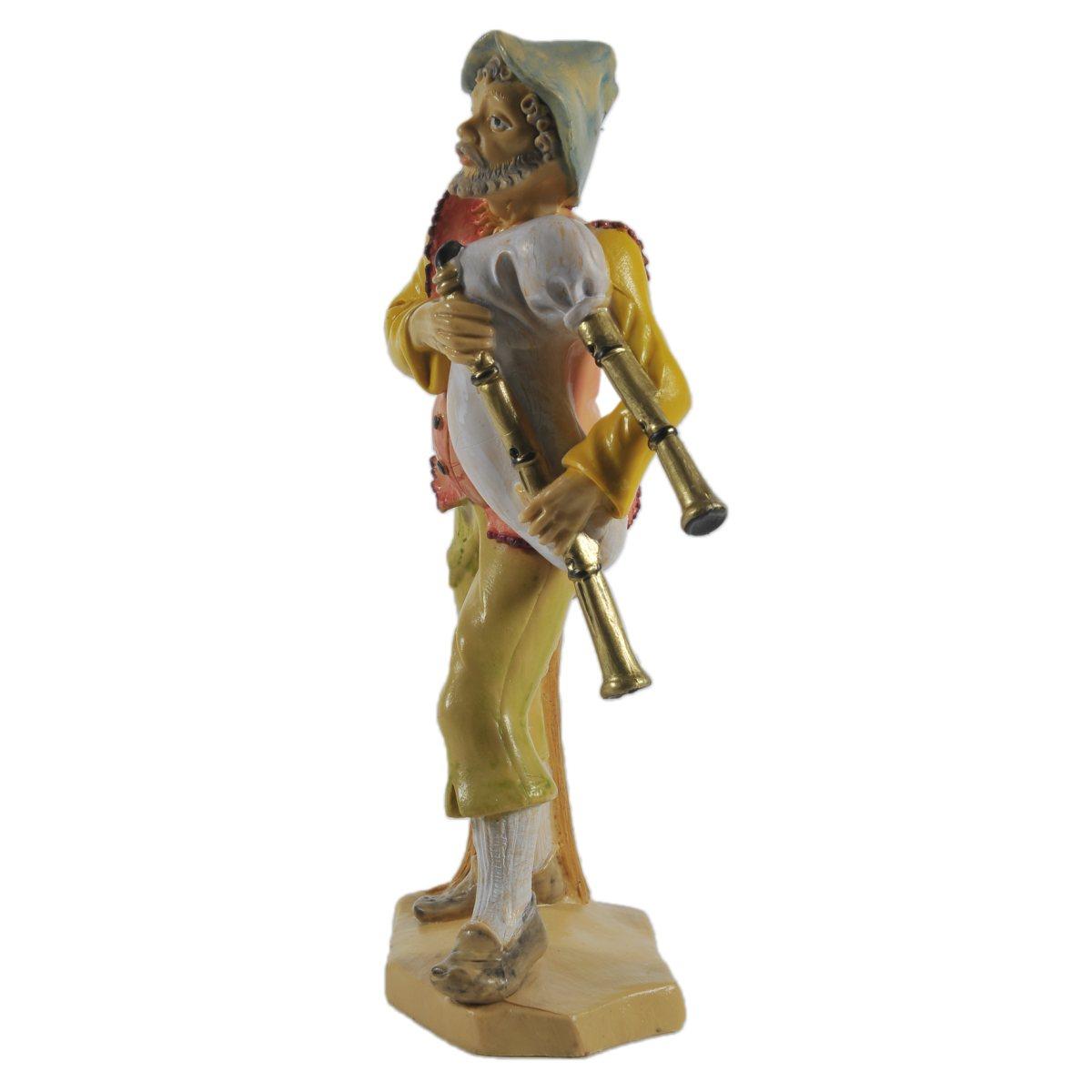 Statua presepe 16 cm zampognaro