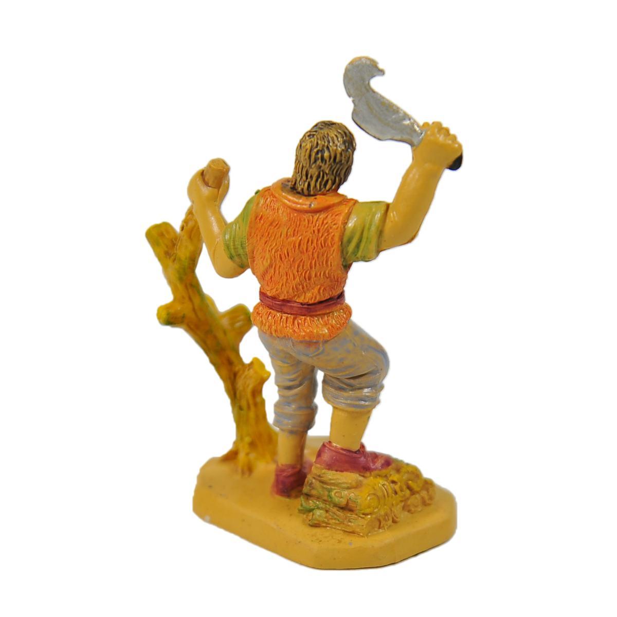 Statua presepe 6 cm taglialegna