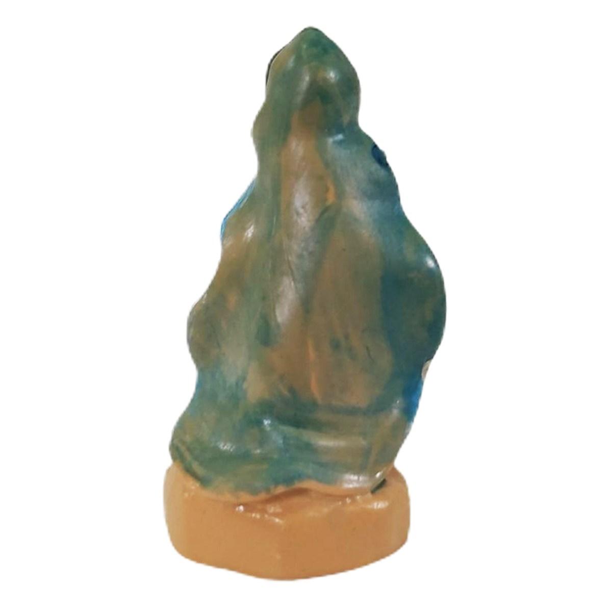Statua presepe 4 cm madonna in ginocchio