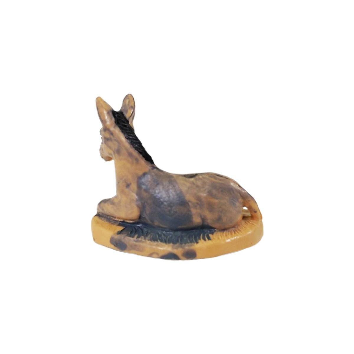 Statua presepe 3 cm asino