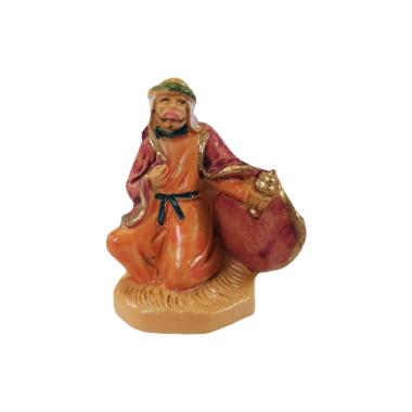 Statua presepe 3 cm re magi gaspare