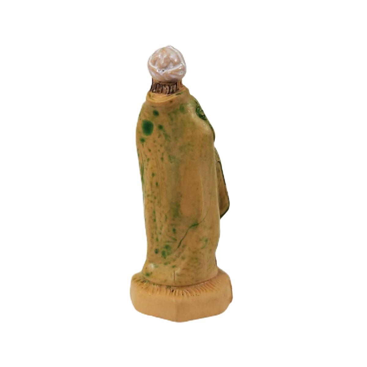 Statua presepe 4.5 cm re magi baldassarre
