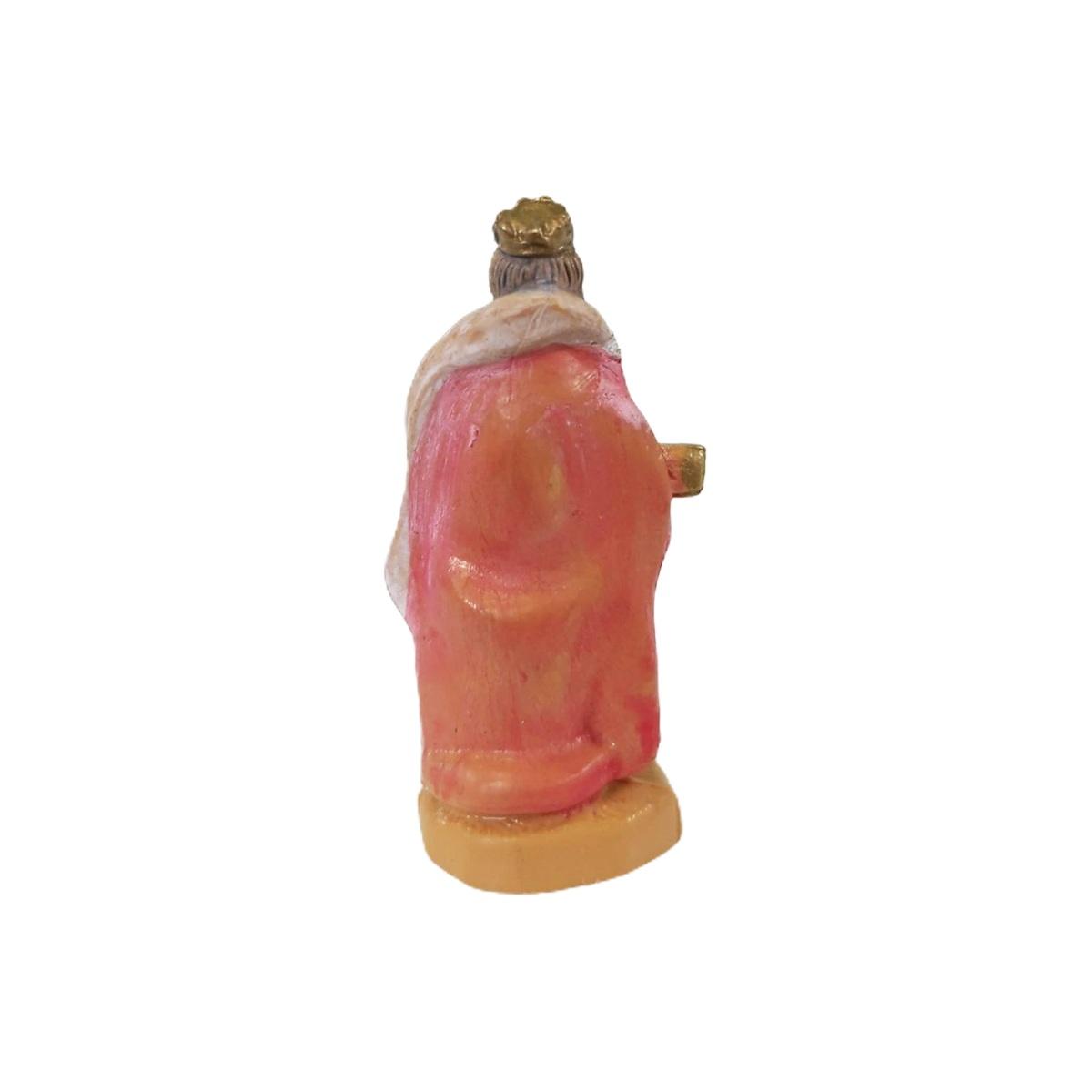 Statua presepe 4.5 cm re magi melchiorre