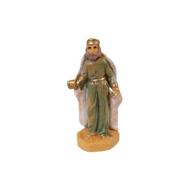 Statua presepe 4.5 cm re magi melchiorre
