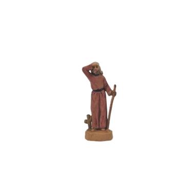 Statua presepe 4 cm viandante