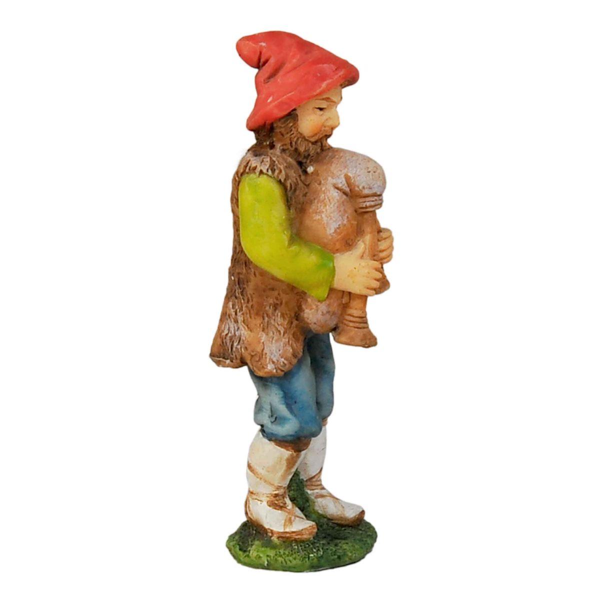 Statua presepe 10 cm zampognaro