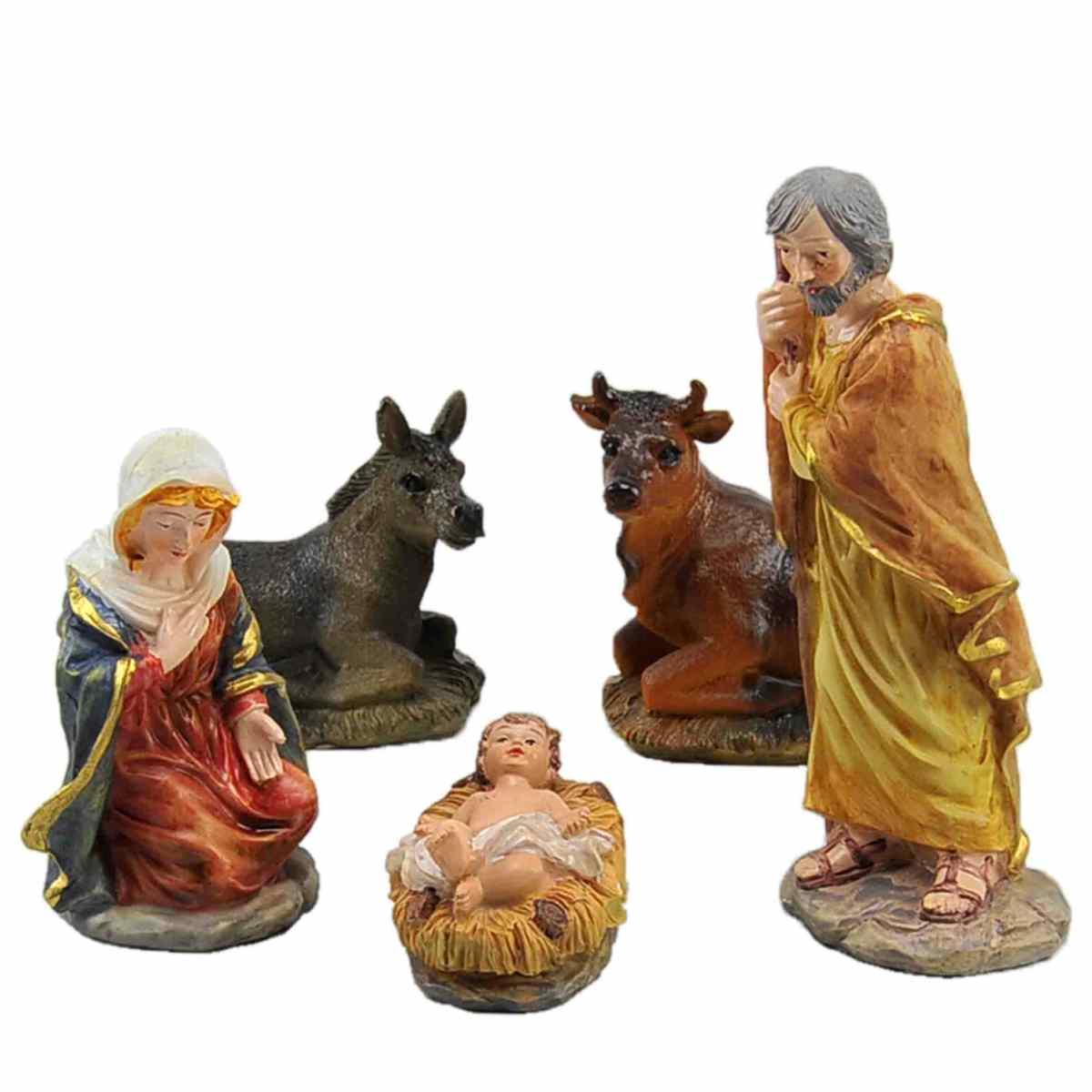 Statua presepe 15 cm natività