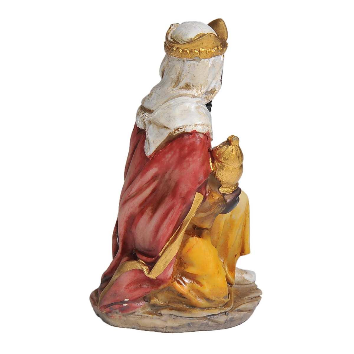 Statua presepe 12 cm re magi pastore pecora
