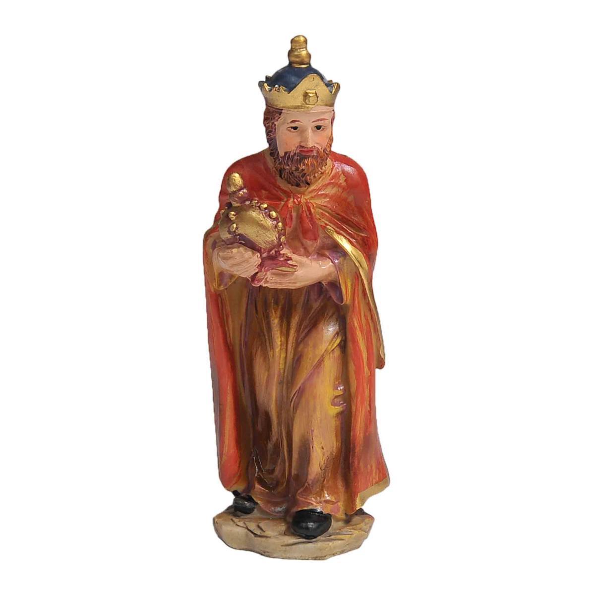 Statua presepe 12 cm re magi pastore pecora