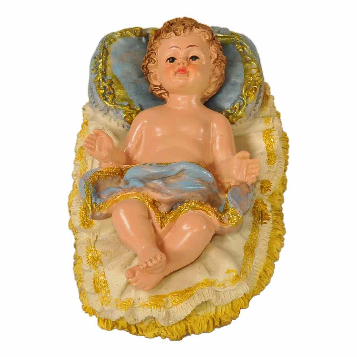 Statua presepe 30 cm natività gold