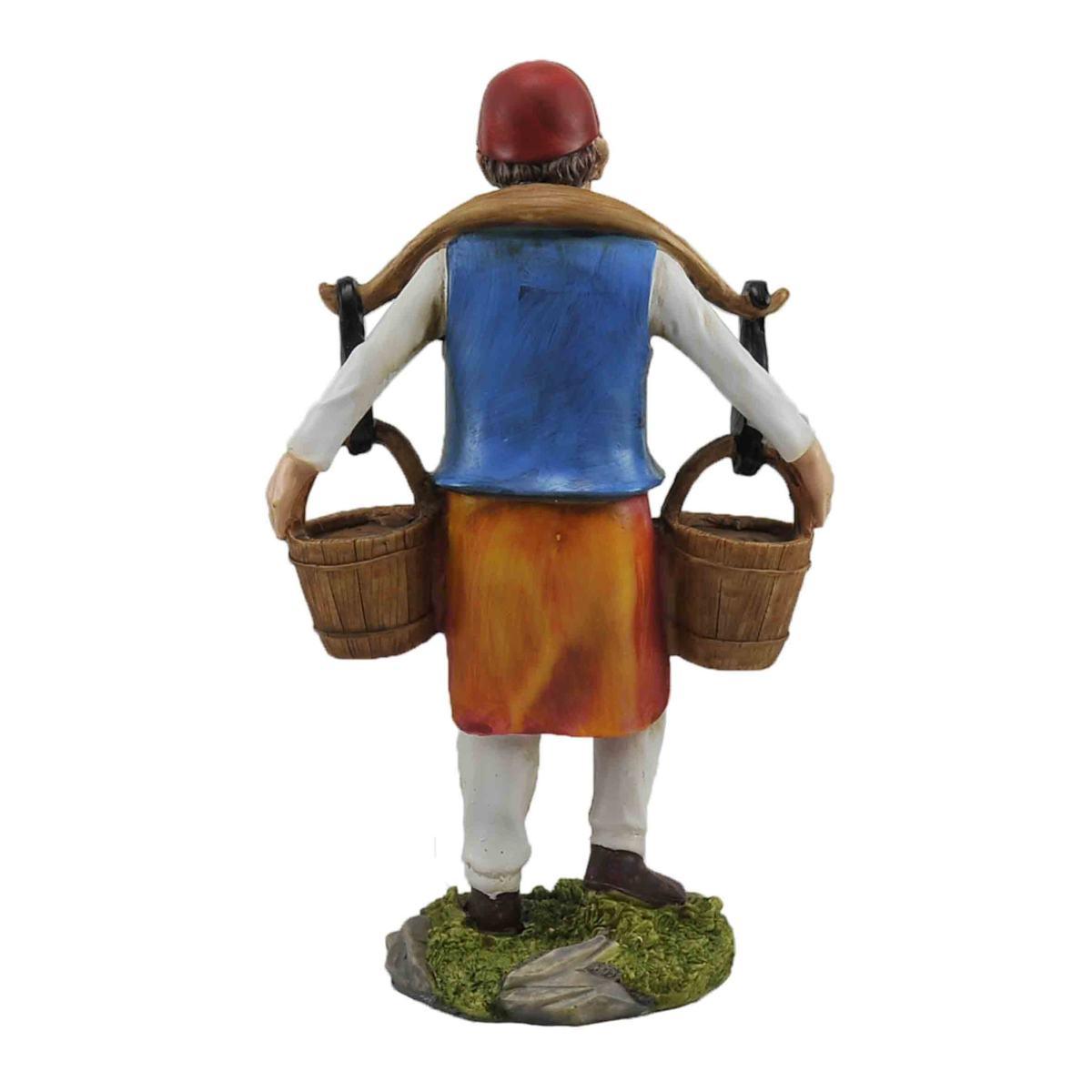 Statua presepe 30 cm acquaiolo secchi